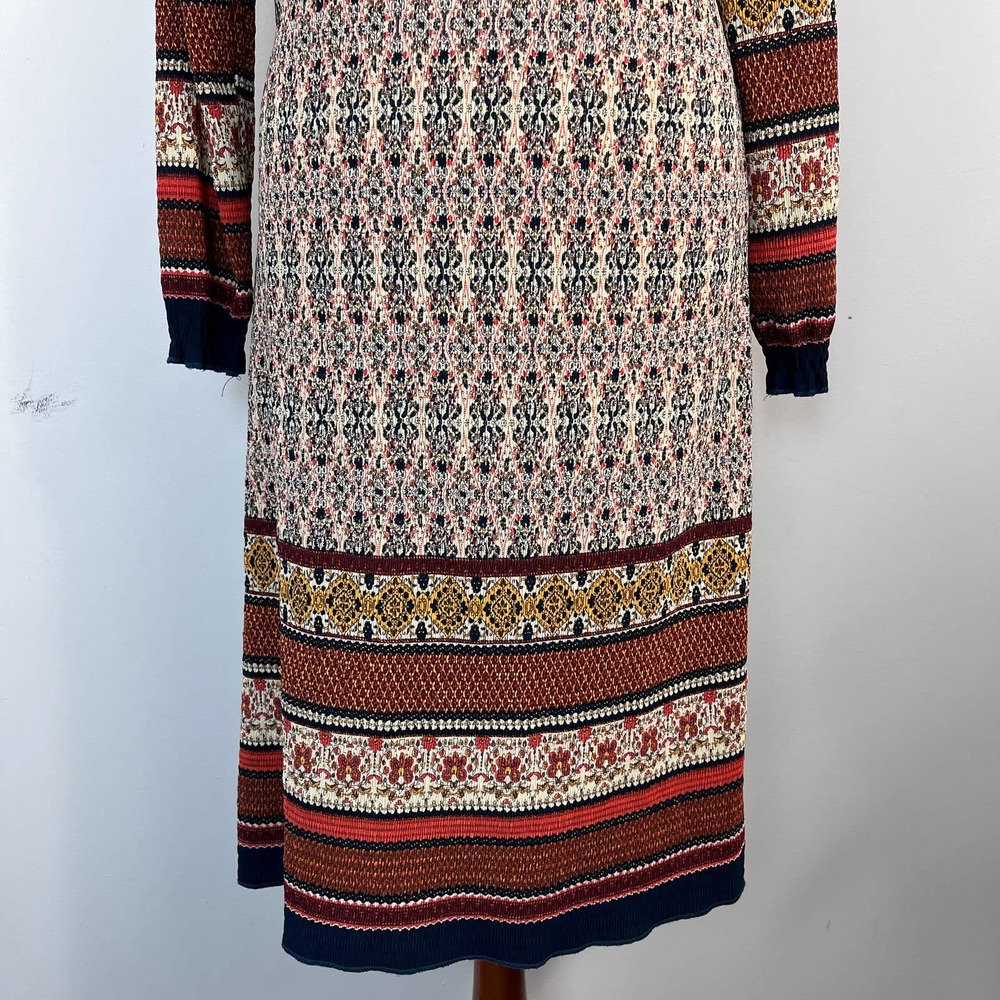 Zoya Smocked Midi Dress Size Small - Picture 5 of 13